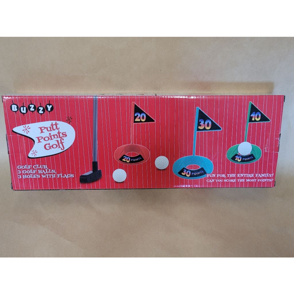Buzzy Putt Points Golf Game NIB